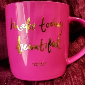 Hot pink tarte mug